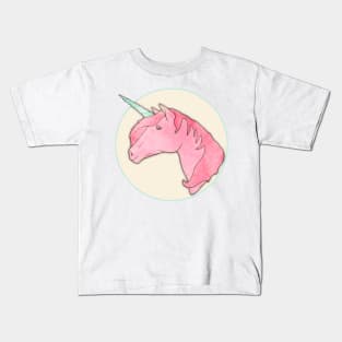 Pink Unicorn Kids T-Shirt